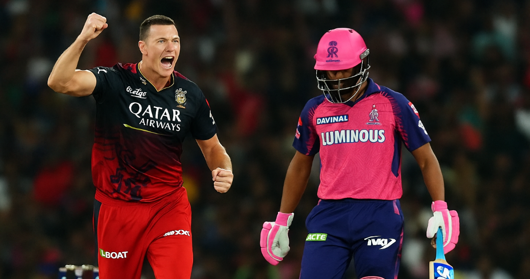 RCB vs RR: Hazlewood ne badly kismet, Bengaluru mein jeet ka jashn|