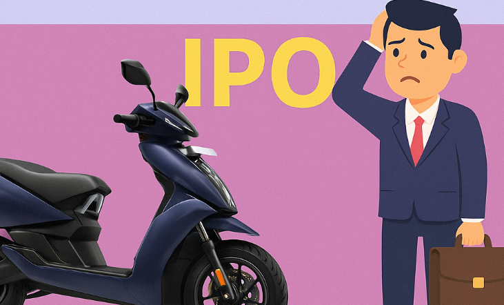 Ather Energy ka IPO Listing Hua Lekin Expected Se Thoda Kam shor Hua..| Ather Energy ka IPO Listing Hua Lekin Expected Se Thoda Kam shor Hua..|