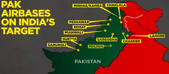 India ka Zordaar Palatwar: Pakistan ke Airbases par IAF ke Precision Airstrikes|